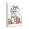Stupell Industries Cats Coffee & Crafts Wall Plaque Design by Mandy Ford Art + Illustration